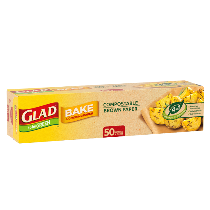Glad to be Green® Compostable Bake Paper 50m
